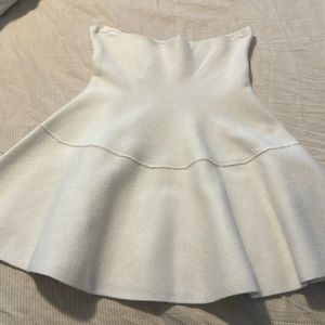 Zara White Mini Skirt